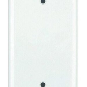 Blank Mid Size Plate, White