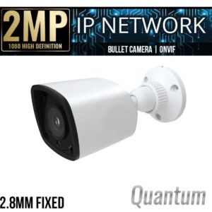 2MP FIXED LENS ECONOMY BULLET CAMERA WITH IR; 2.8MM