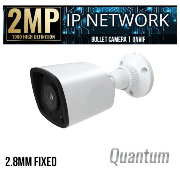 2MP FIXED LENS ECONOMY BULLET CAMERA WITH IR; 2.8MM