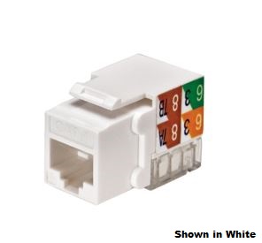 CAT6 RJ45 Keystone Jacks BLUE